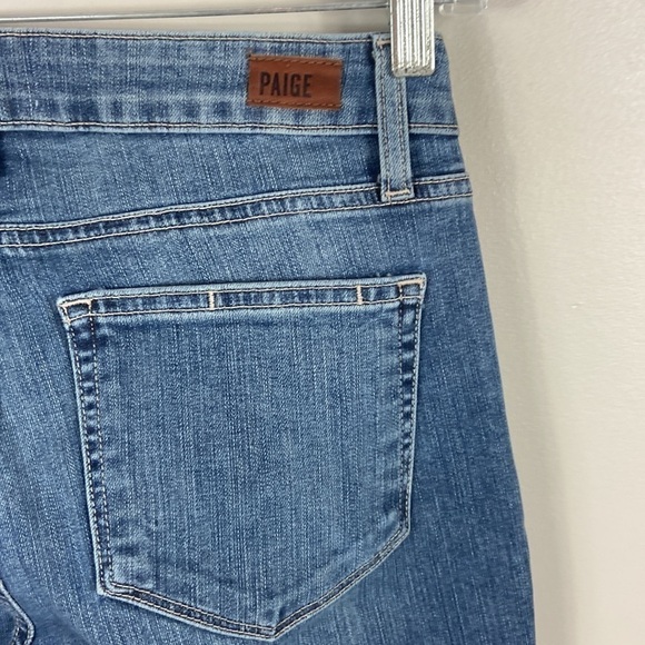 PAIGE Verdugo Ankle Distressed Knee Jeans Size 27 - Picture 8 of 10